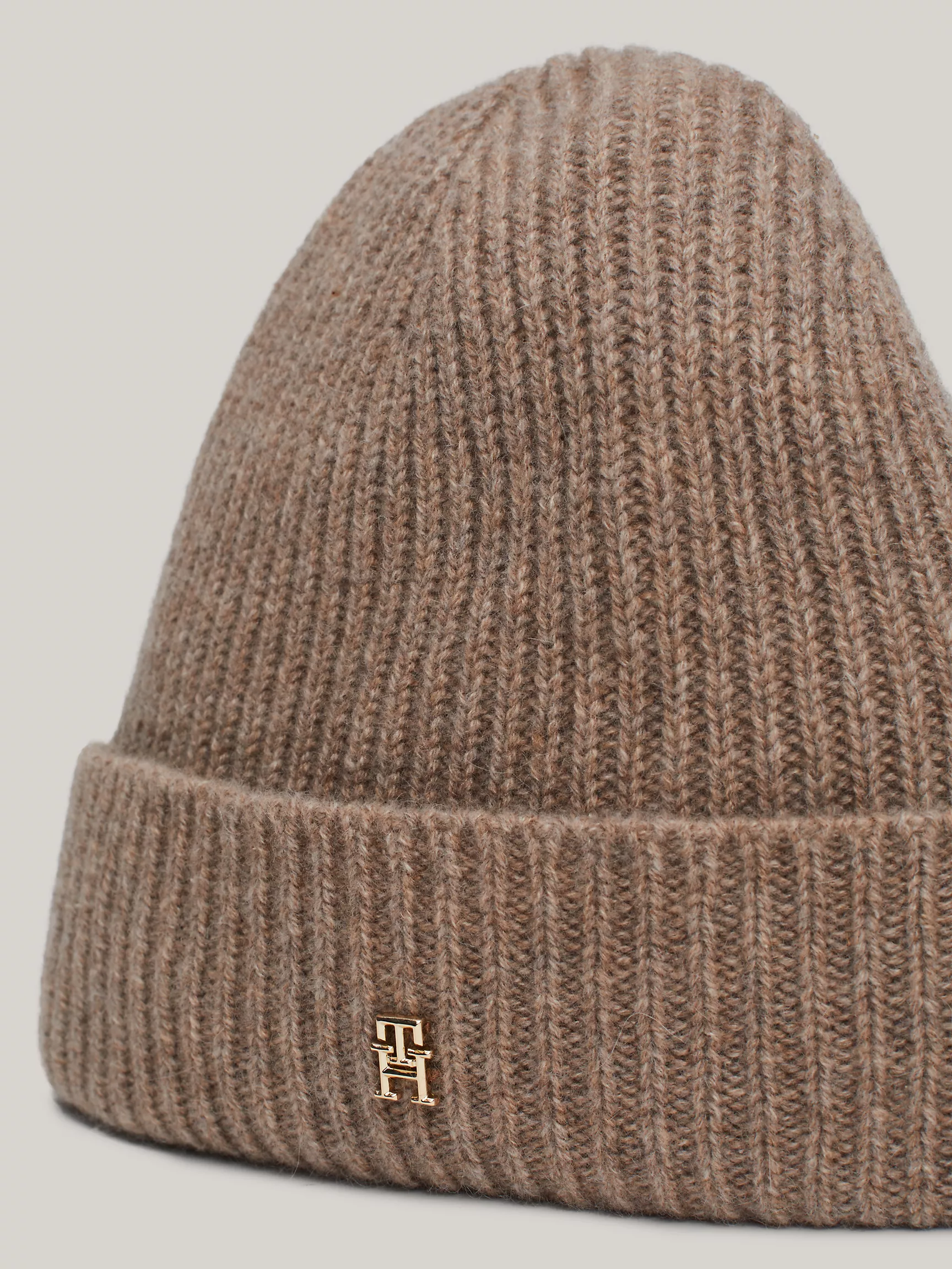 Женская шляпа Tommy Hilfiger, Кашемировая шапка в рубчик