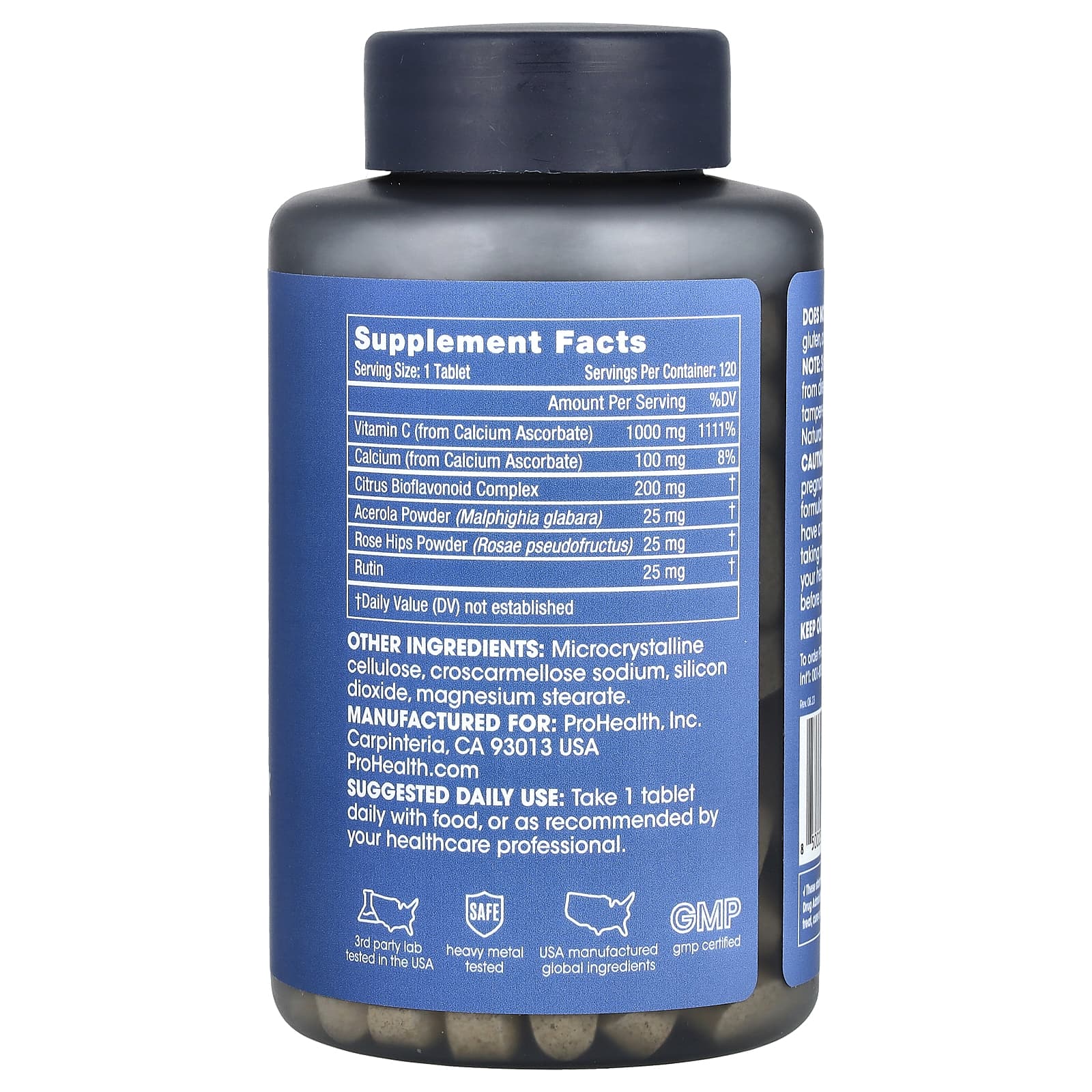 ProHealth Longevity, Pro-C Complex, 1000 мг, 120 таблеток