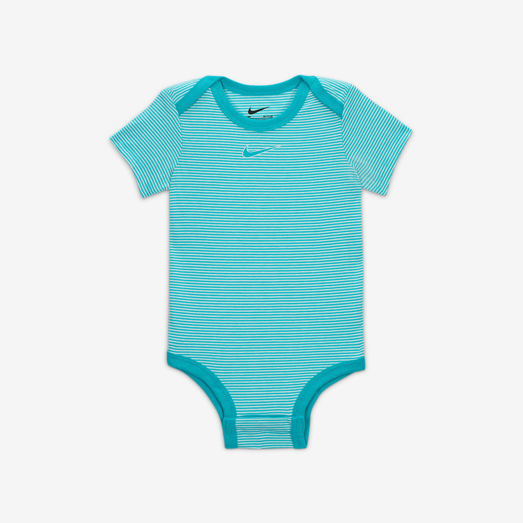 Nike Essentials Baby (0-9M) 3-Piece Striped Swooshfetti Set