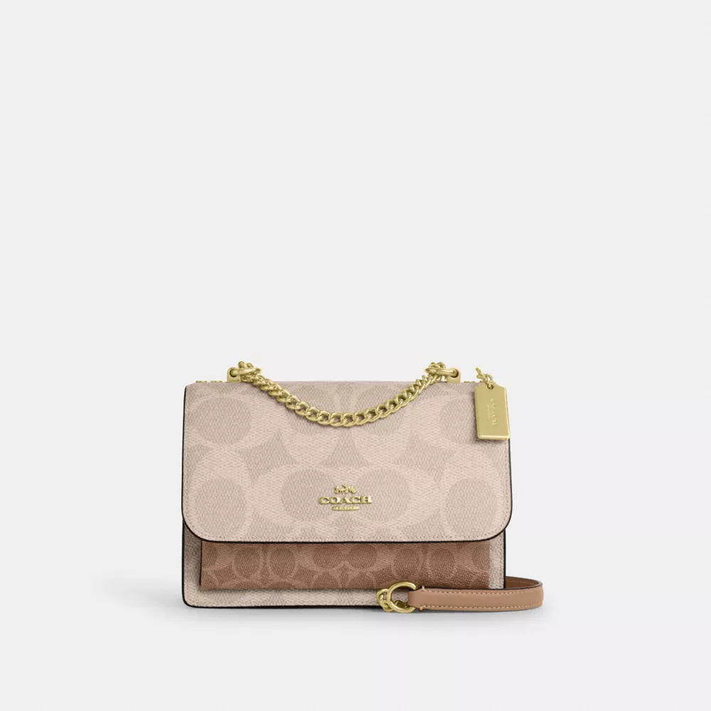 Сумка COACH Klare Crossbody Bag In Blocked Signature Canvas