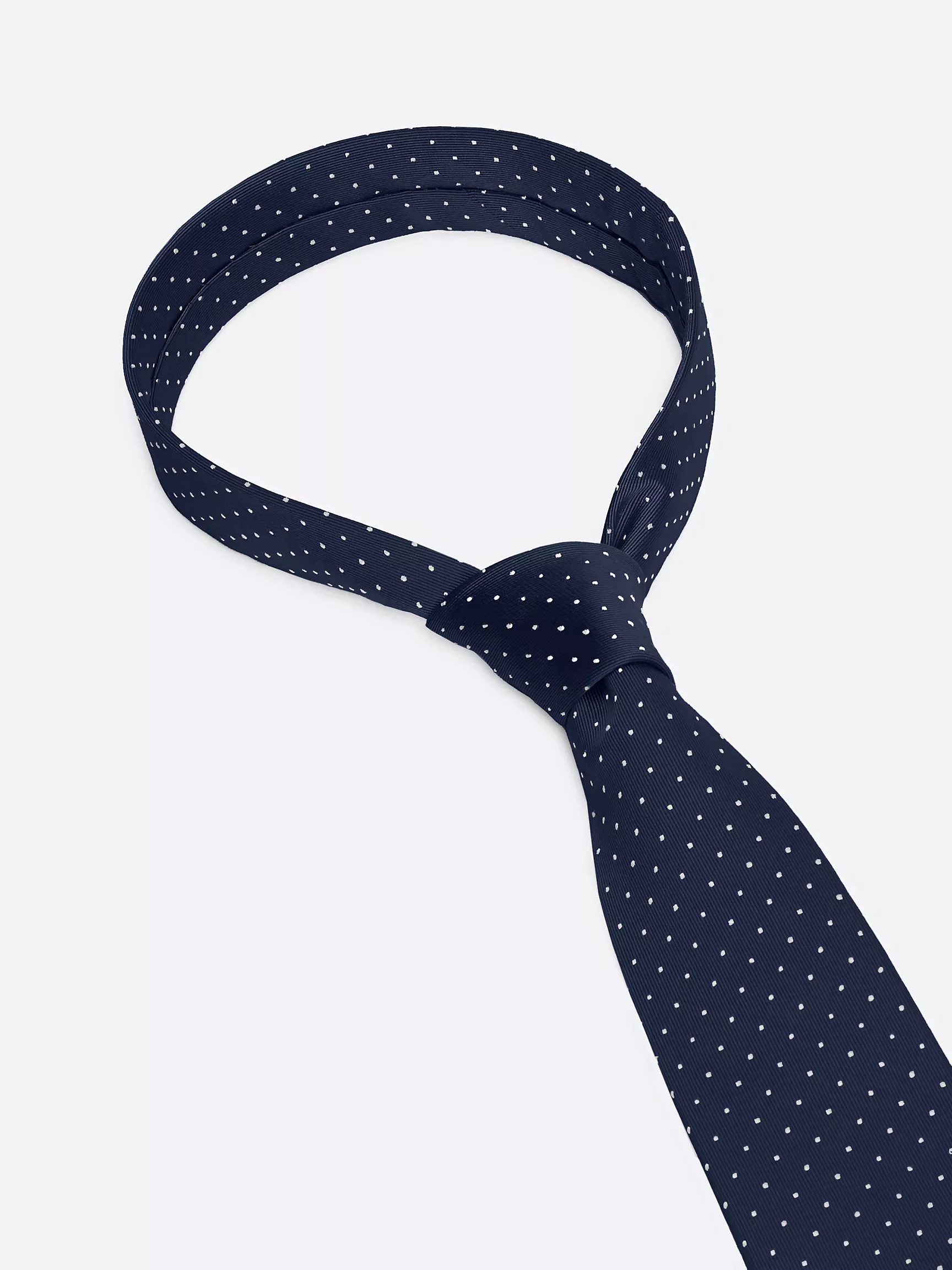 Мужской галстук Tommy Hilfiger, Шелковый галстук в горошек