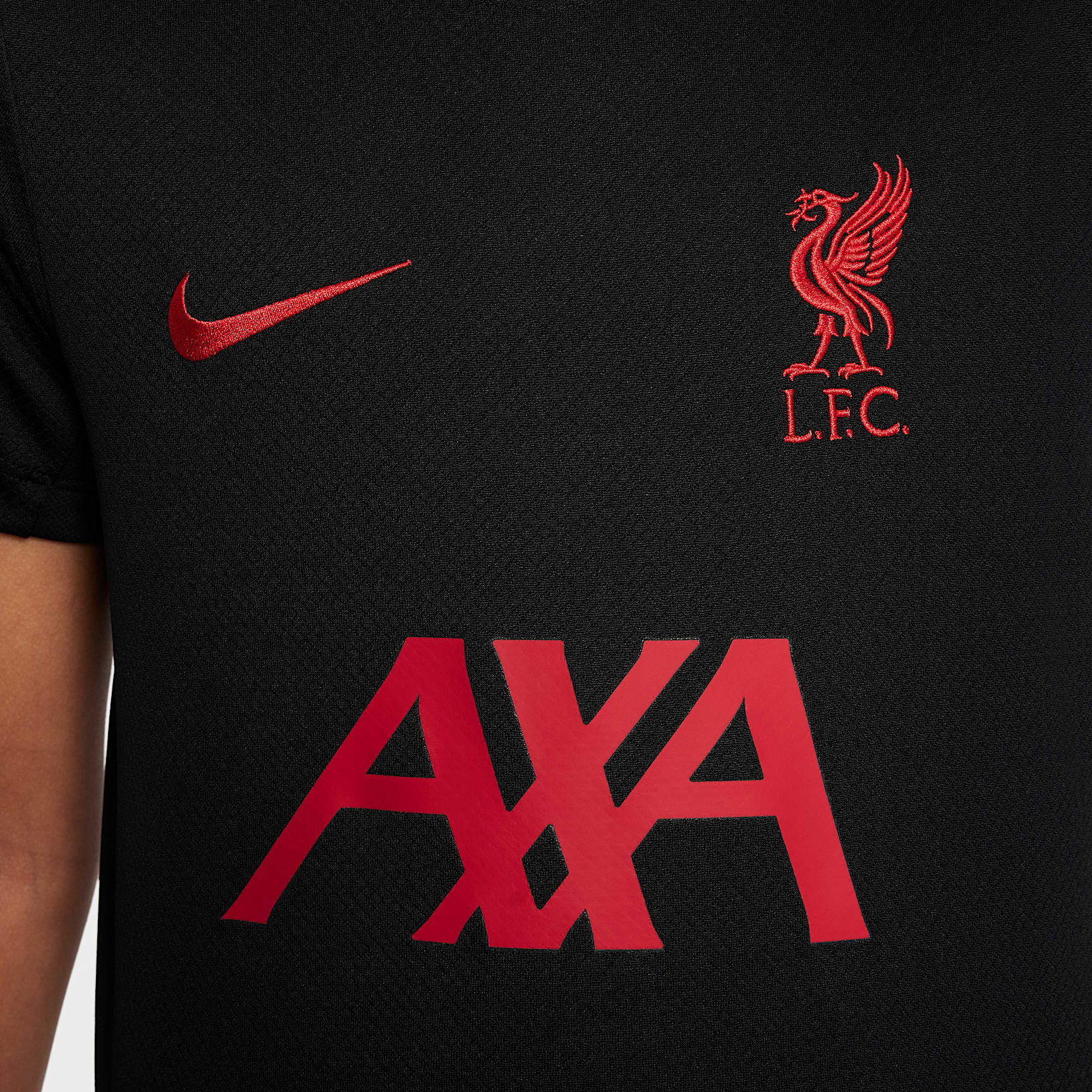 Liverpool FC Strike Special Edition Big Kids' Nike Dri-FIT Soccer Short-Sleeve Knit Top