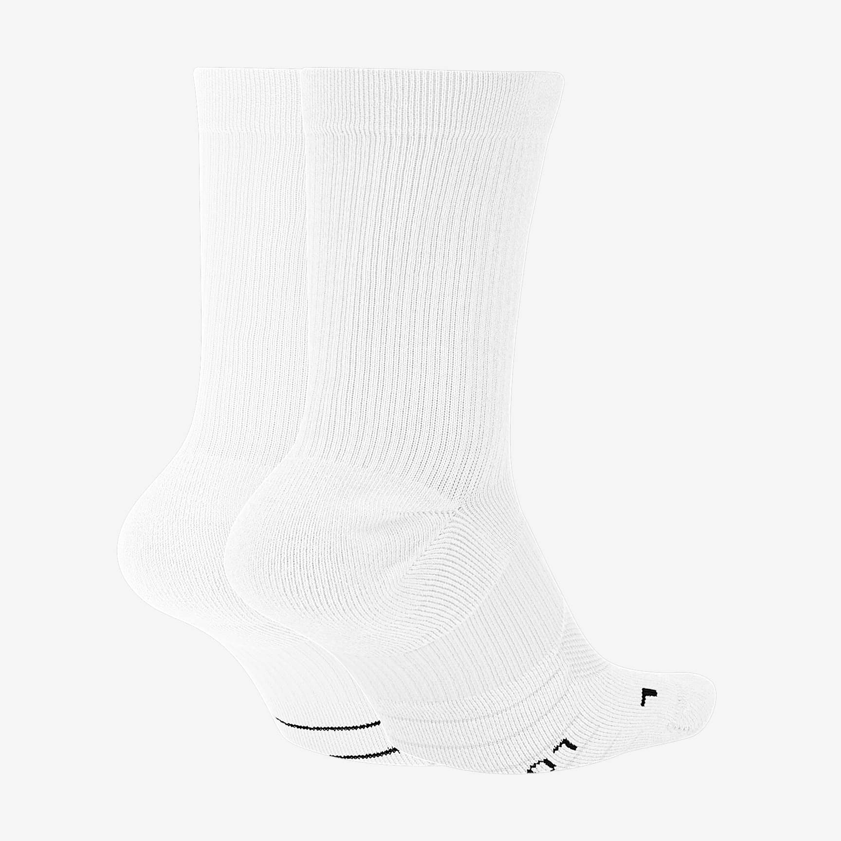 Nike Multiplier Crew Sock (2 Pairs)