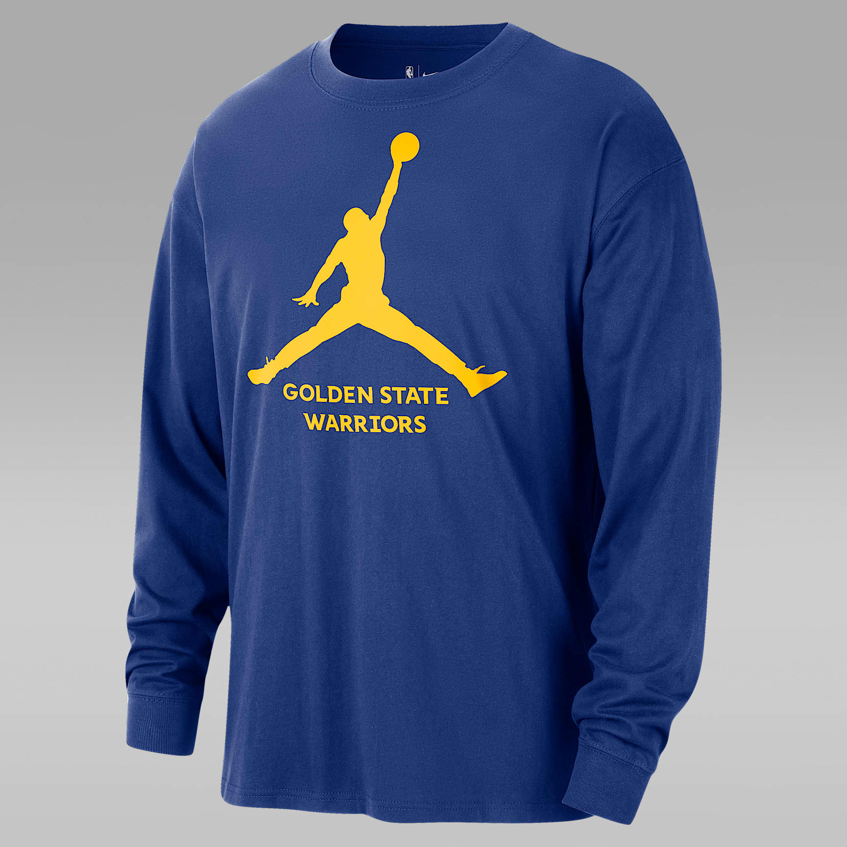 Golden State Warriors Essential Men's Jordan NBA Long-Sleeve T-Shirt