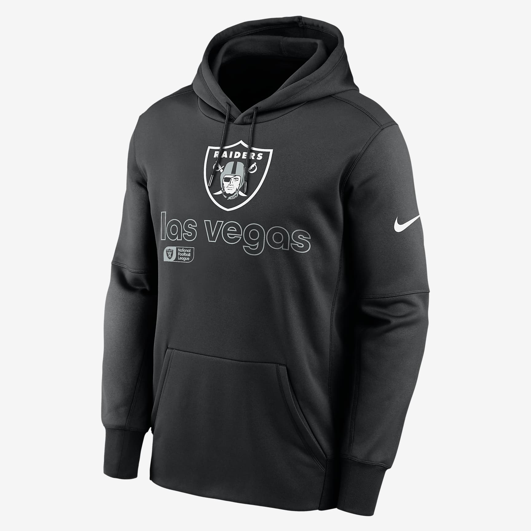 Las Vegas Raiders Men’s Nike Therma NFL Pullover Hoodie