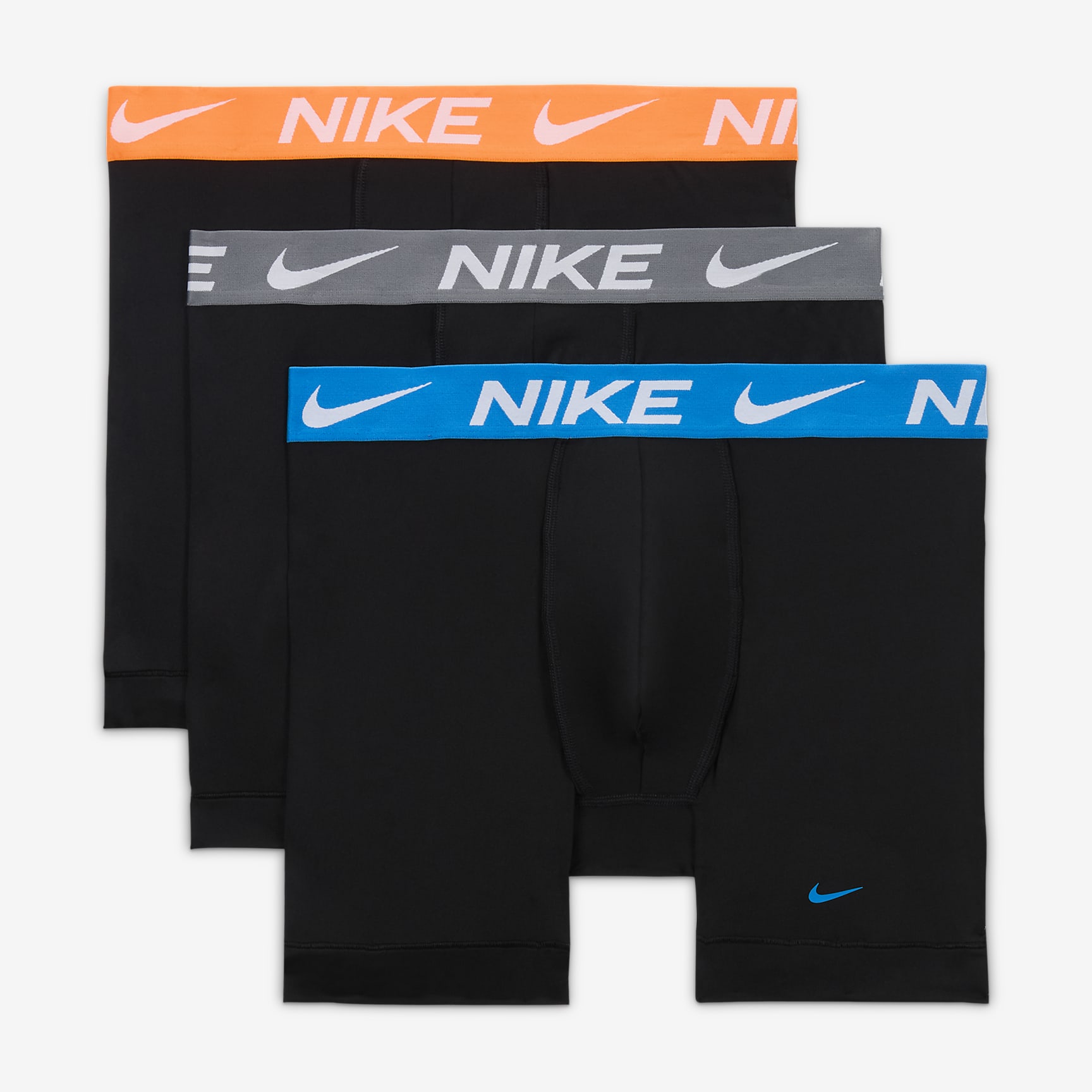 Nike Dri-FIT Essential Micro Men's Boxer Briefs (3-Pack)