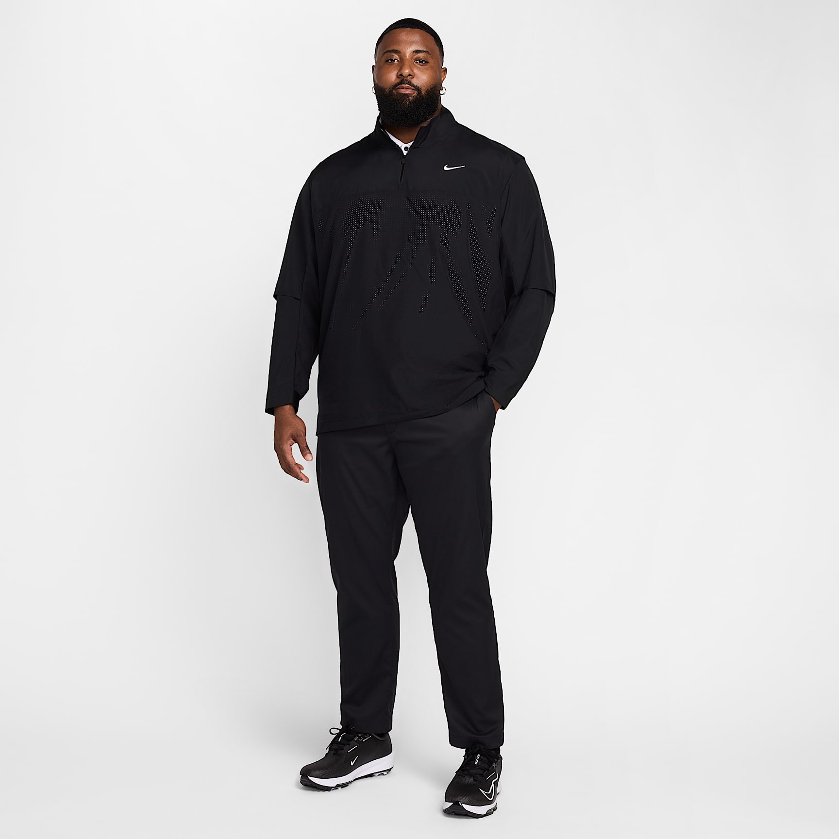 Nike Golf Club Men's Dri-FIT 1/2-Zip Golf Jacket