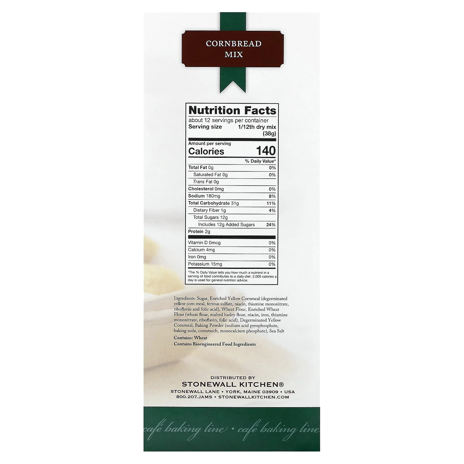 Stonewall Kitchen, смесь для кукурузного хлеба, 453,6 г (16 унций)