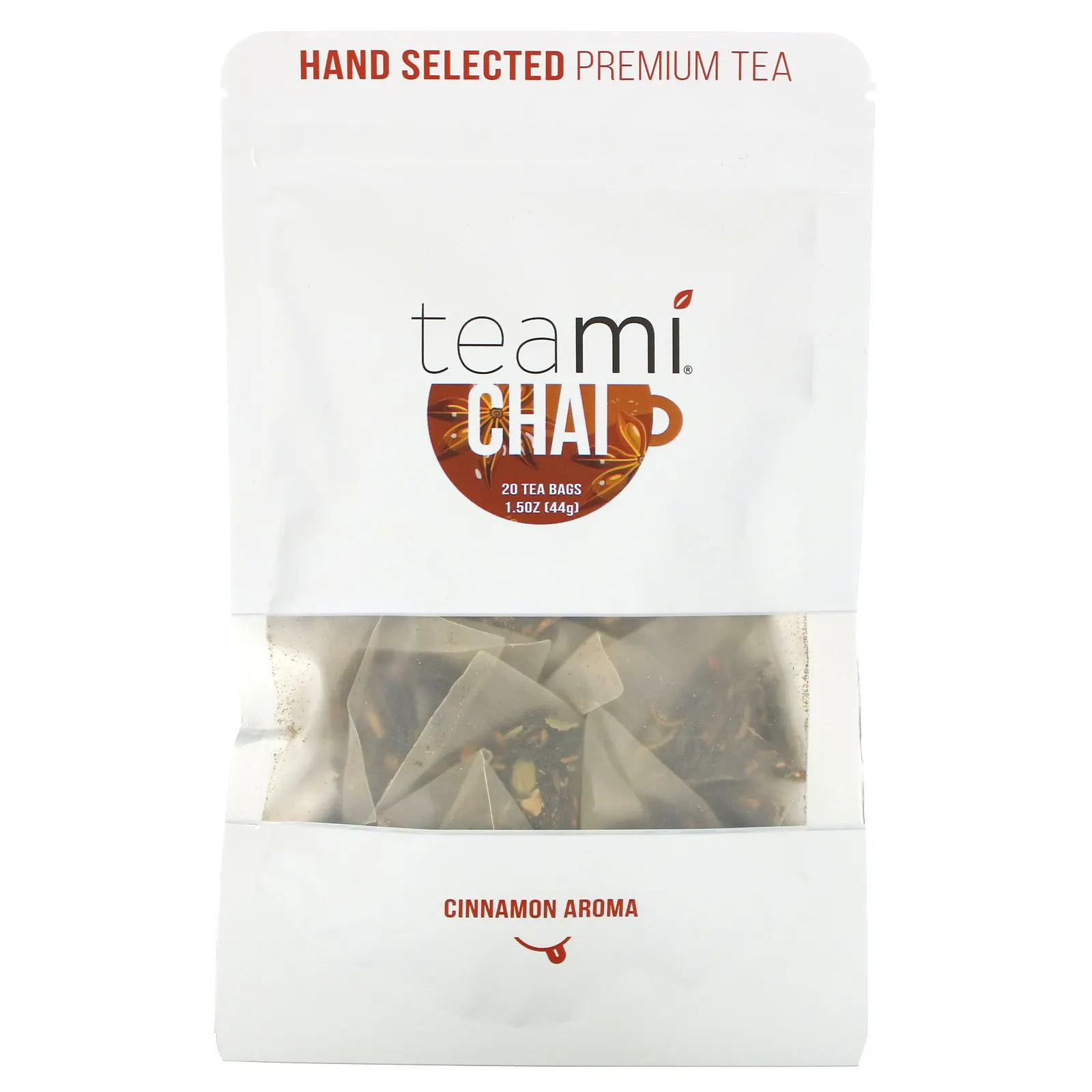 Teami, Chai Tea Blend, Cinnamon Aroma, 20 Tea Bags, 1.5 oz (44 g) (Товар снят с продажи)