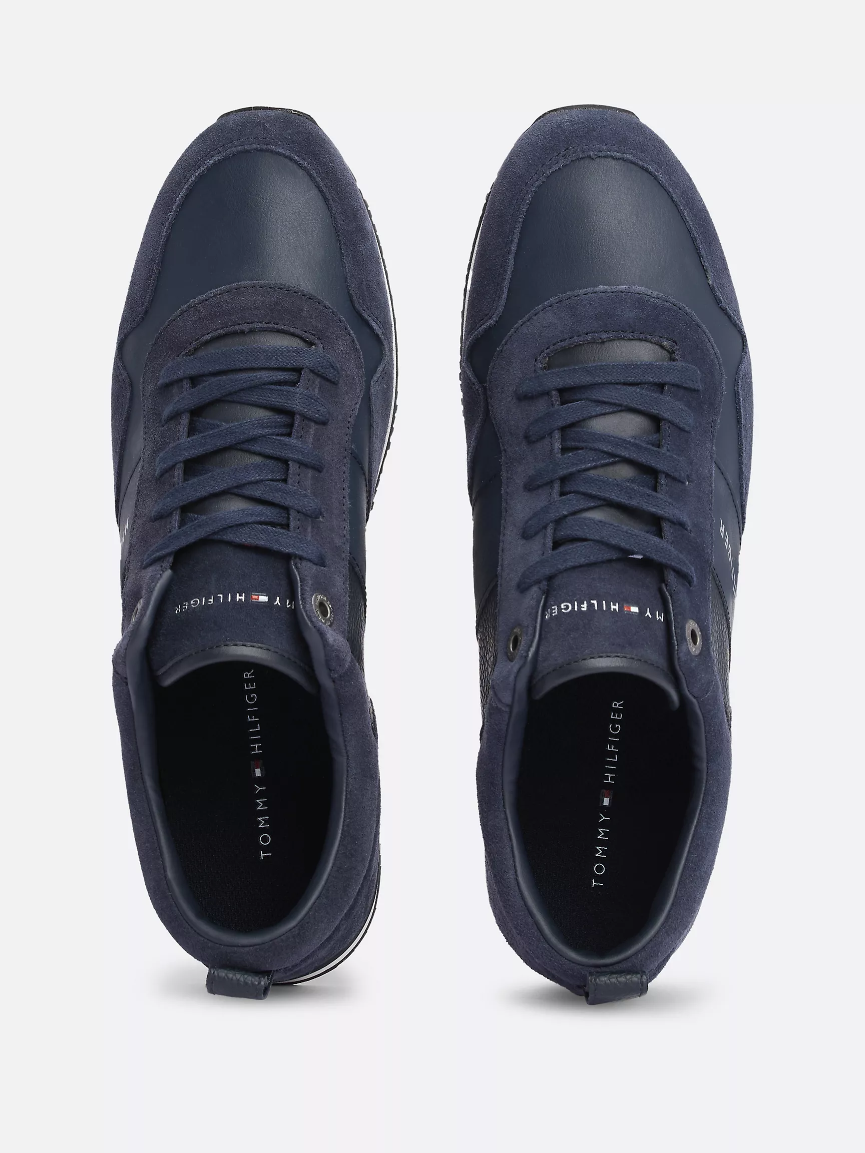 Мужские кроссовки Tommy Hilfiger, Замшевые кеды Tommy с тональными вставками