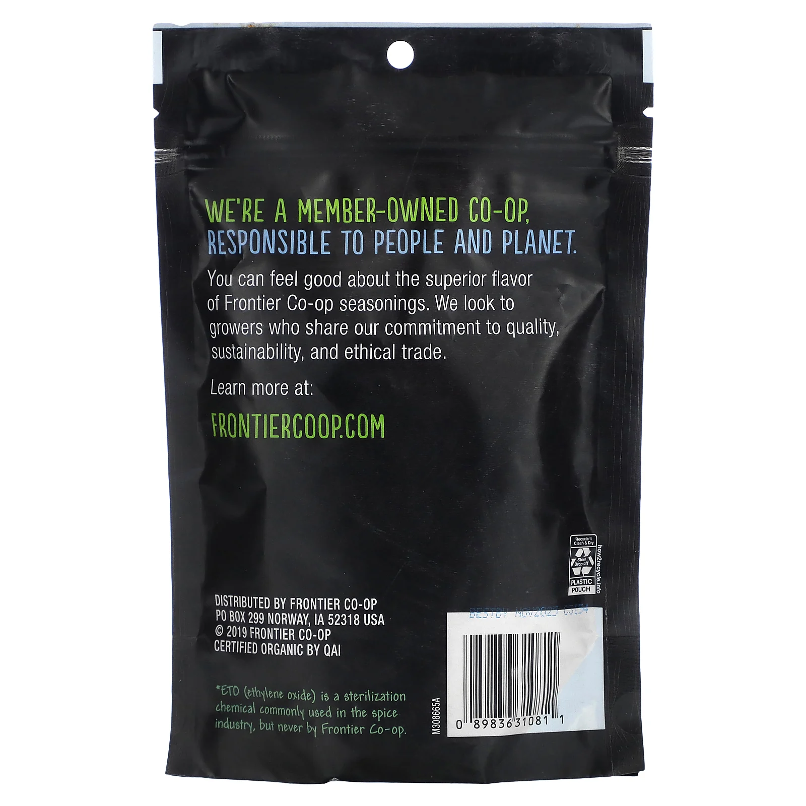 Frontier Co-op, Органический кайенский перец, 174 г (6,14 унции)