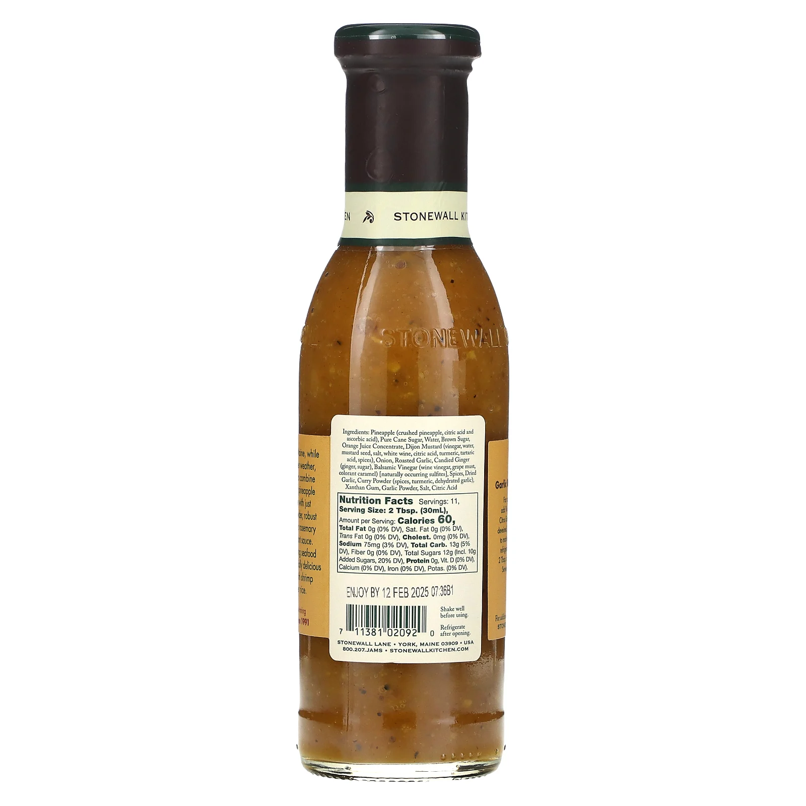 Stonewall Kitchen, Garlic Rosemary Citrus Sauce, 11 fl oz (330 ml)