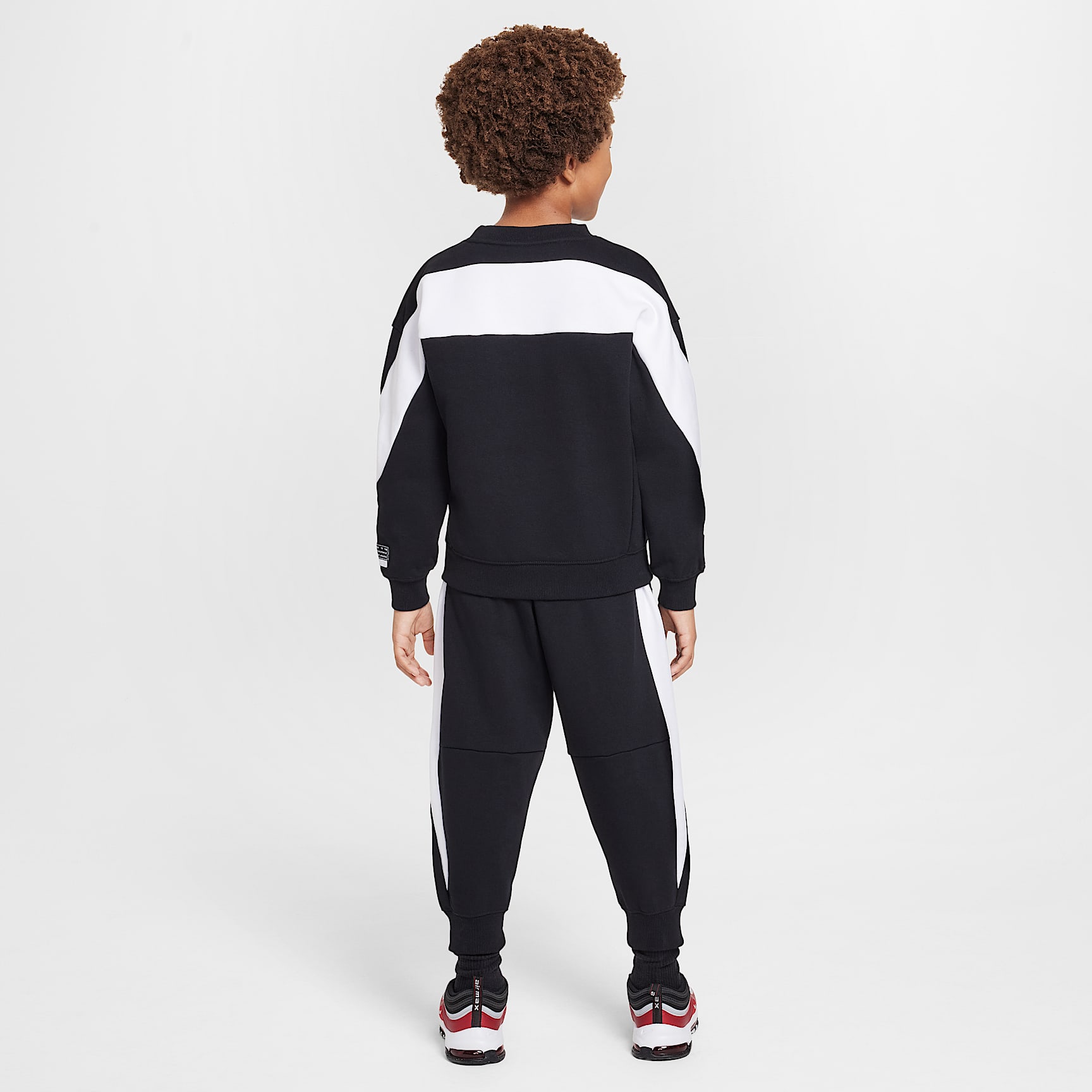 Nike Sportswear Little Kids' Air Fleece 2-Piece Crew Set