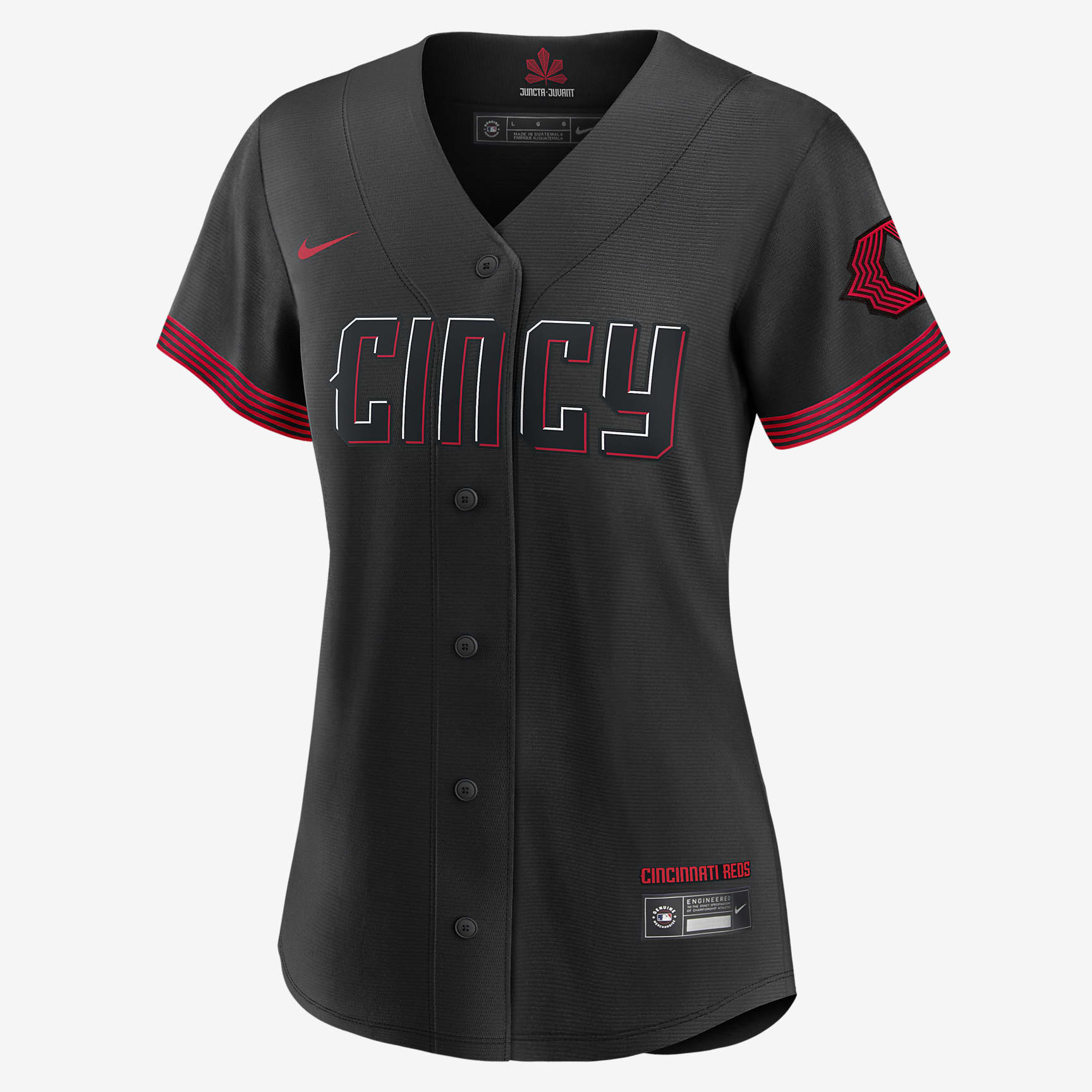 MLB Cincinnati Reds City Connect (Ken Griffey Jr.) Women's Replica Baseball Jersey