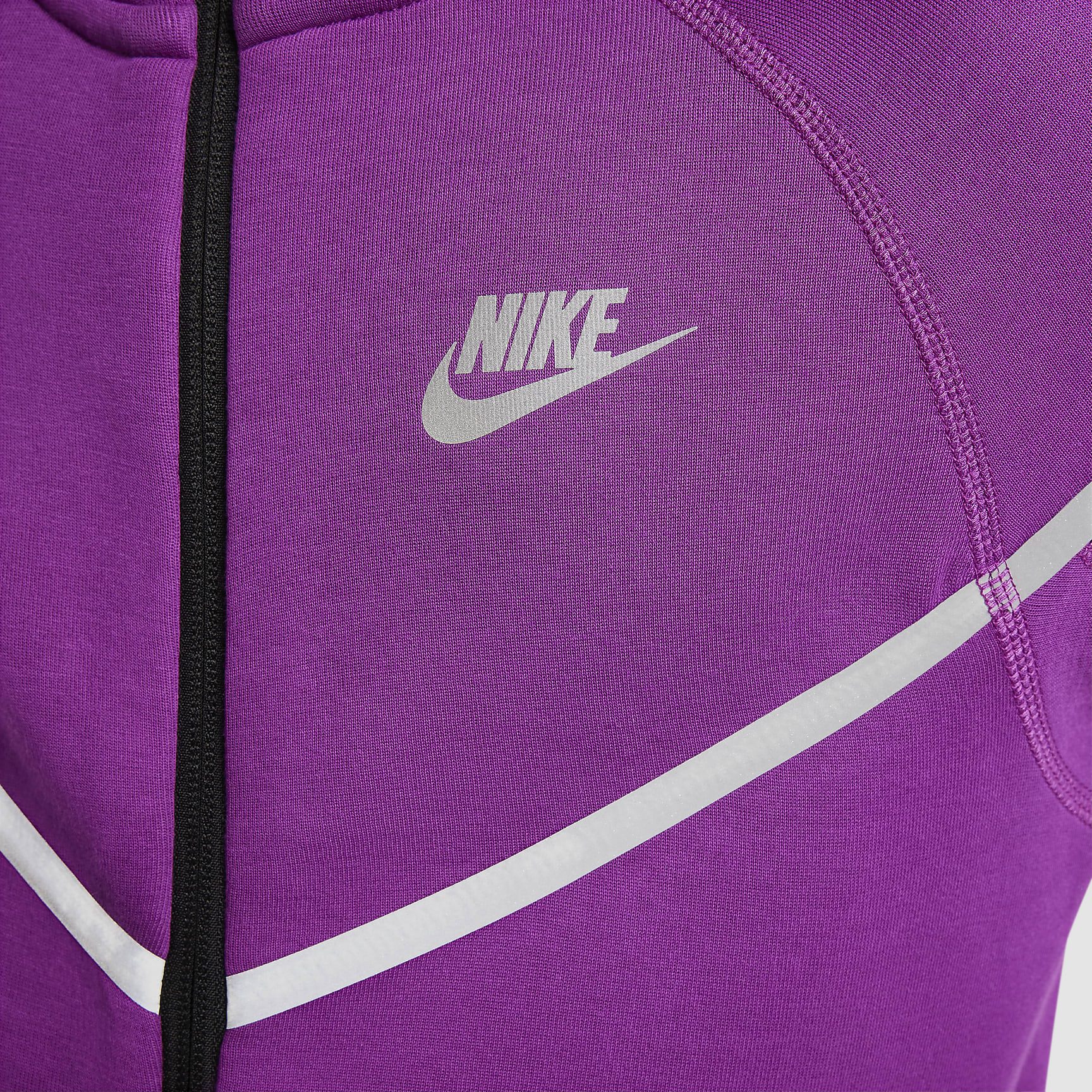 Nike Sportswear Tech Fleece Big Kids' (Boys') Reflective Full-Zip Hoodie