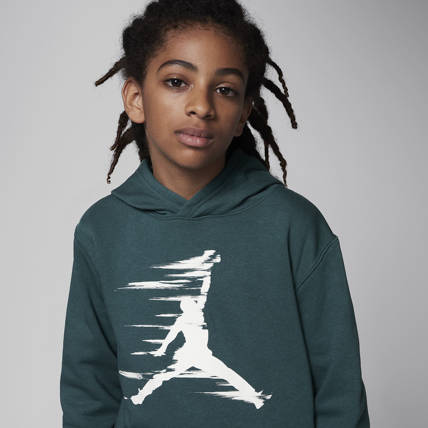 Jordan MJ Flight MVP Big Kids' Fleece Pullover Hoodie