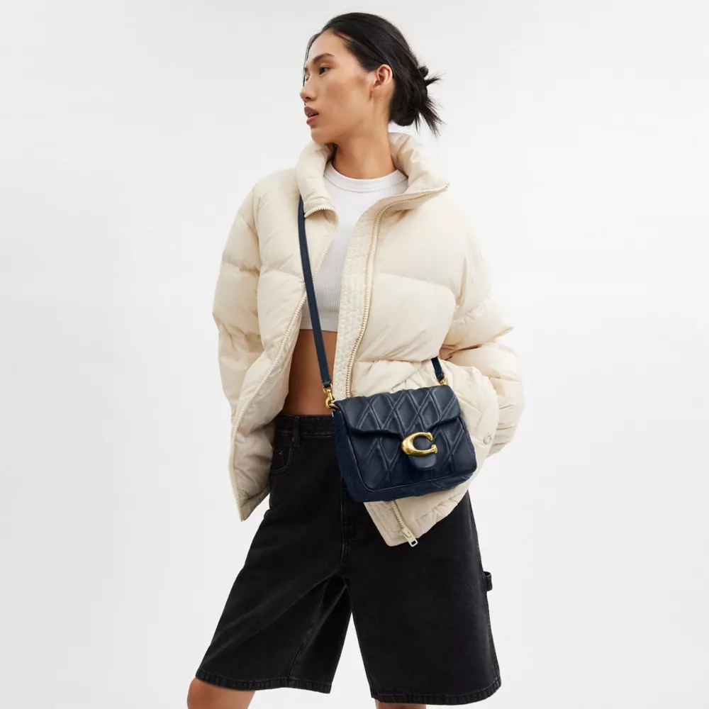 Сумка COACH Times Square Tabby Shoulder Bag With Quilting