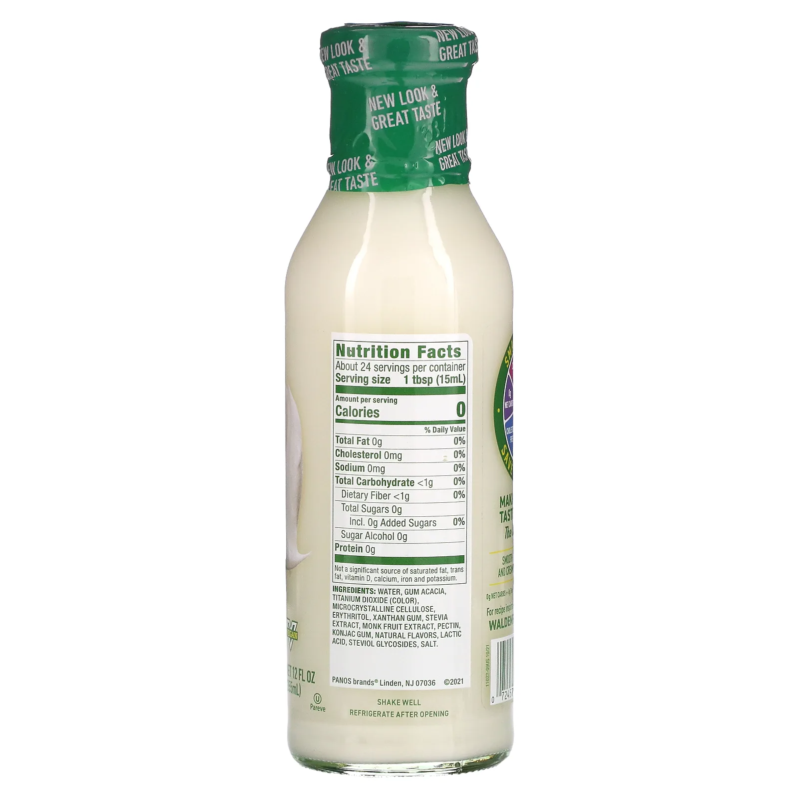 Walden Farms, Coffee Creamer, сладкие сливки, 355 мл (12 жидк. Унций)