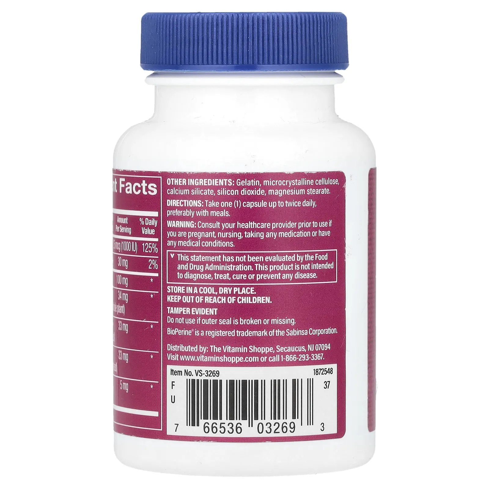 The Vitamin Shoppe, DIM для женщин`` 60 капсул