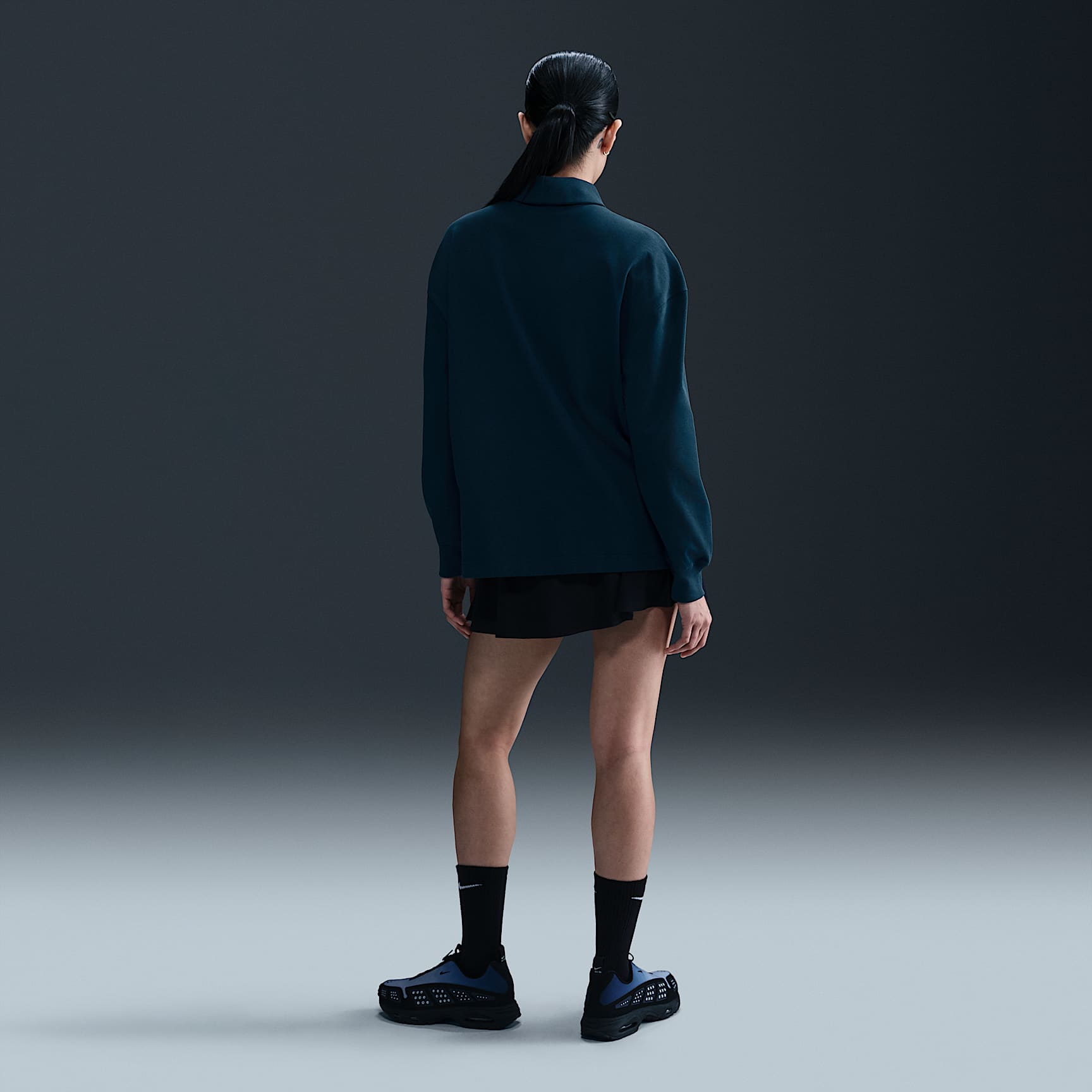 Nike Sportswear Essential Women's Oversized Long-Sleeve Polo