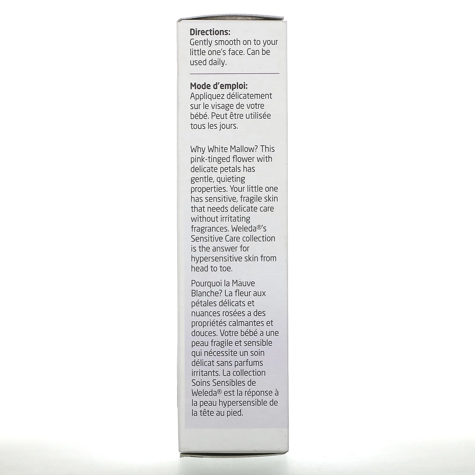 Weleda, Детский крем для чувствительной кожи, с экстрактом белой мальвы, 50 мл (1,7 жидк. Унции)