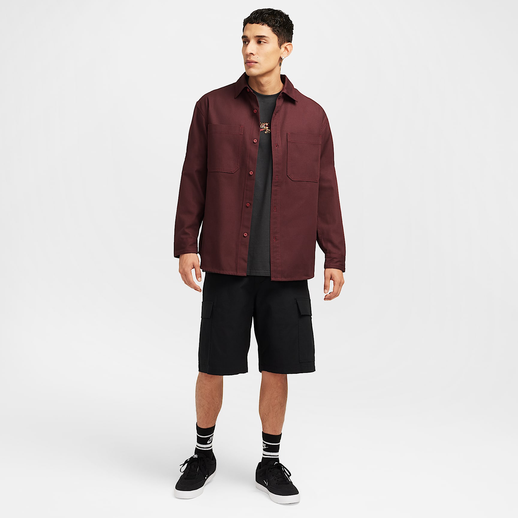 Nike SB Long-Sleeve Woven Skate Top