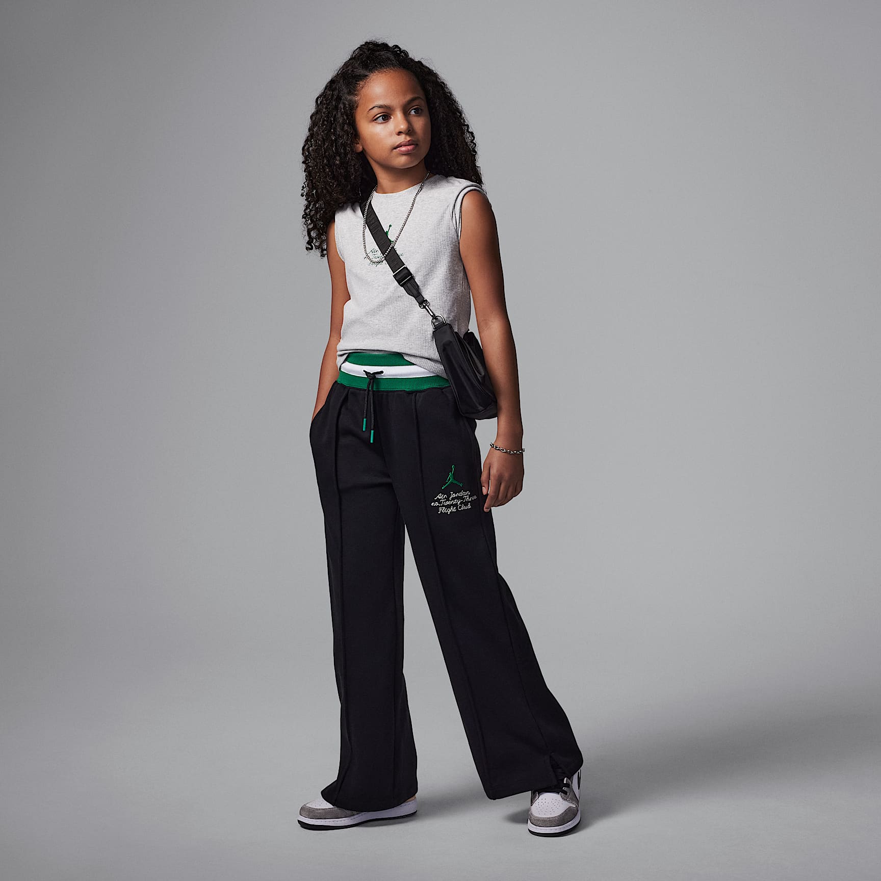 Jordan Court of Legends Big Kids' Open Hem Pants