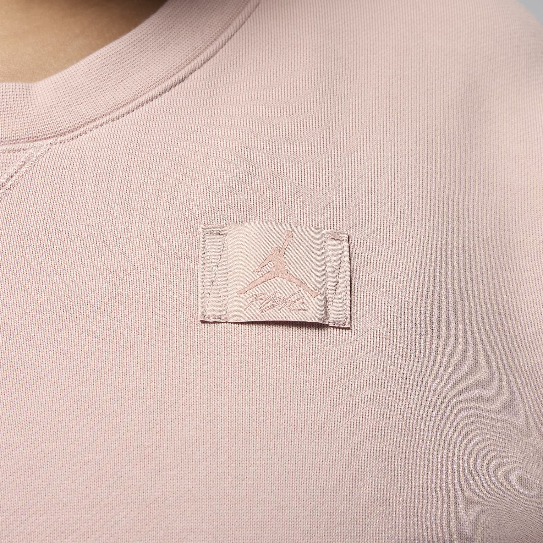 Jordan Flight Fleece Women's Crew-Neck Sweatshirt (Plus Size)