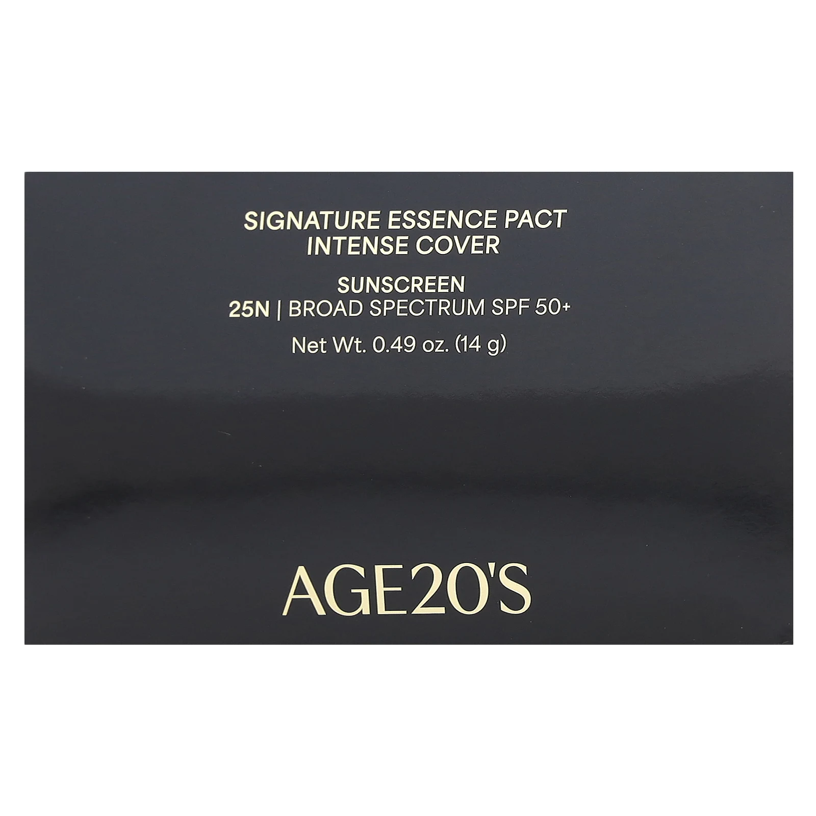 AGE20'S, Signature Essence Pact, Intense Cover, SPF 50+, 25N, 14 г (0,49 унции)