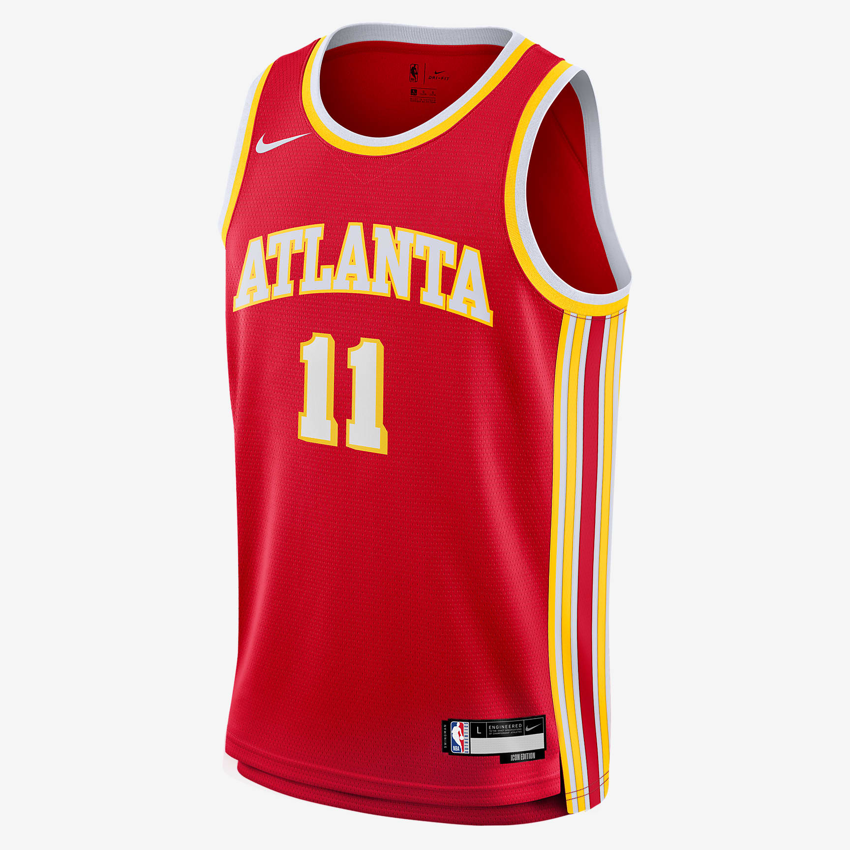 Trey Young Atlanta Hawks 2024/25 Icon Edition Big Kids' Nike NBA Swingman Jersey