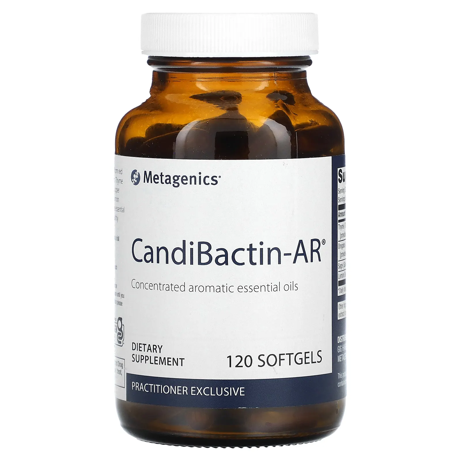 Metagenics, CandiBactin-AR, 120 мягких таблеток