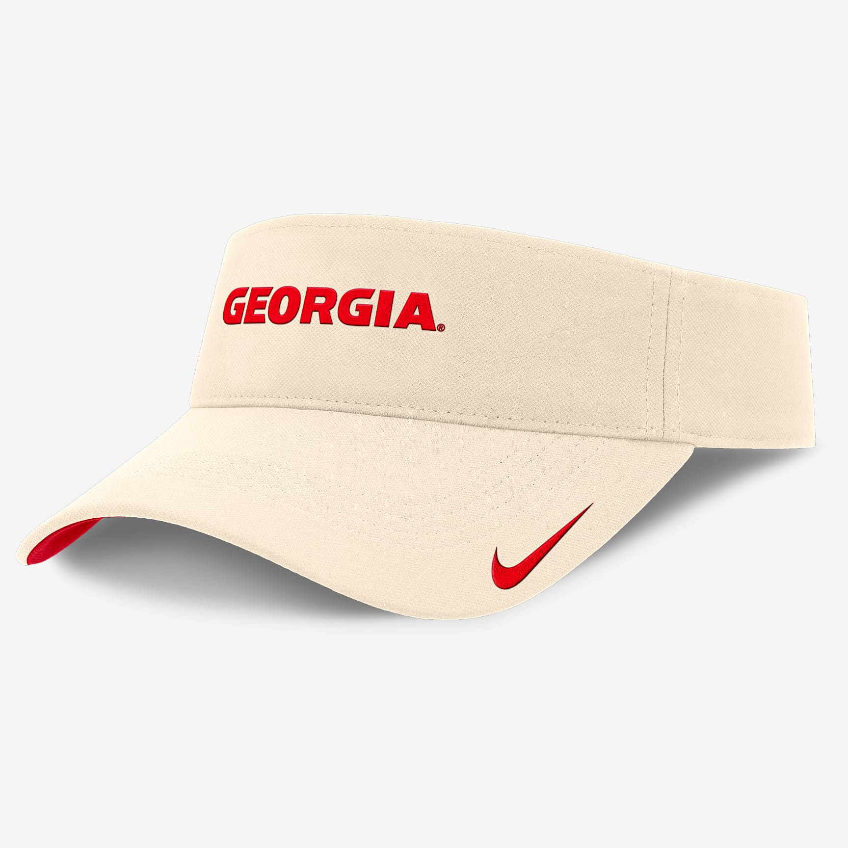 Georgia Bulldogs Primetime Ace Men's Nike Dri-FIT College Adjustable Visor