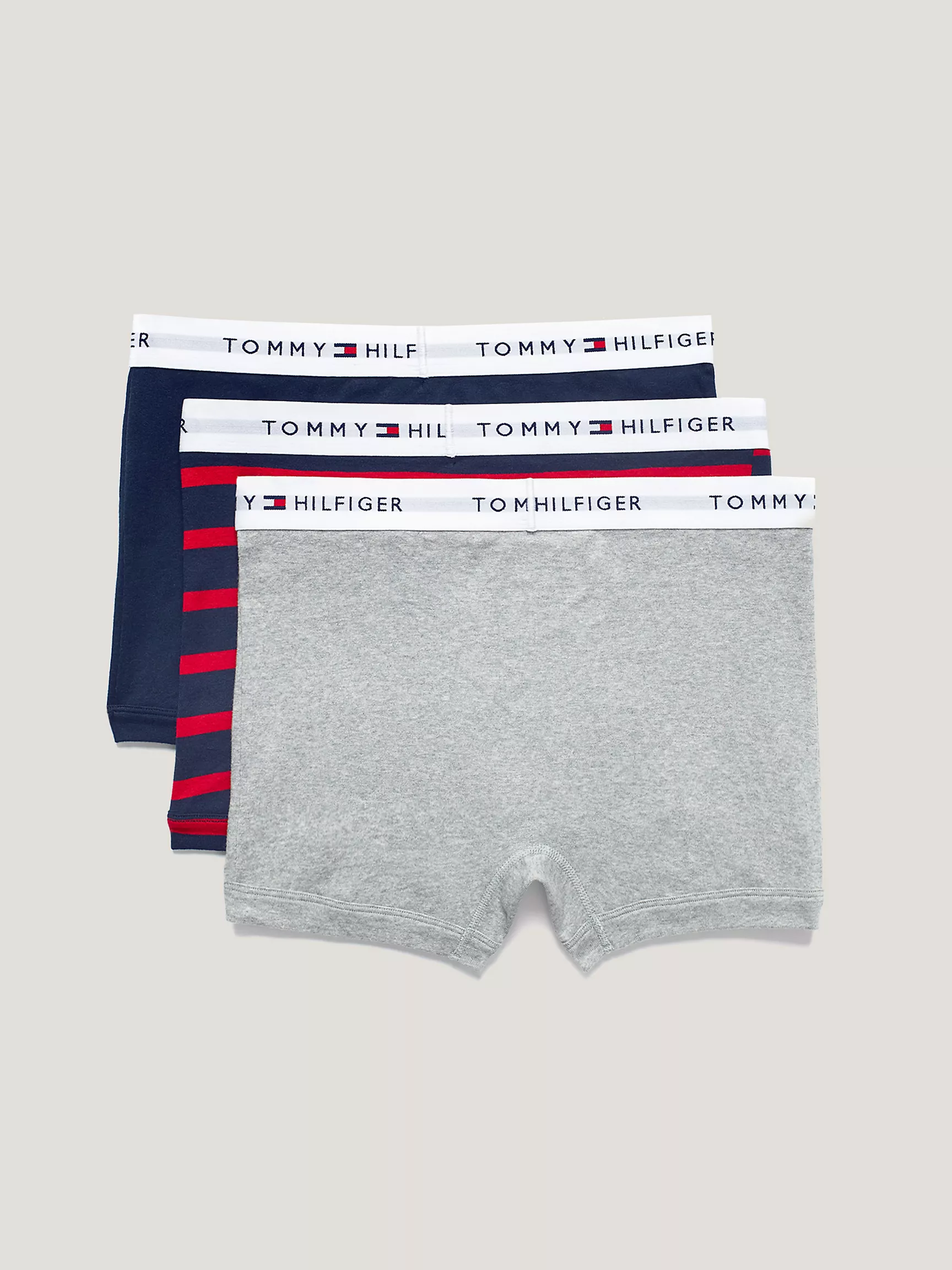 Мужское нижнее белье Tommy Hilfiger, Классические хлопковые трусы-боксёры (набор 3 шт.)