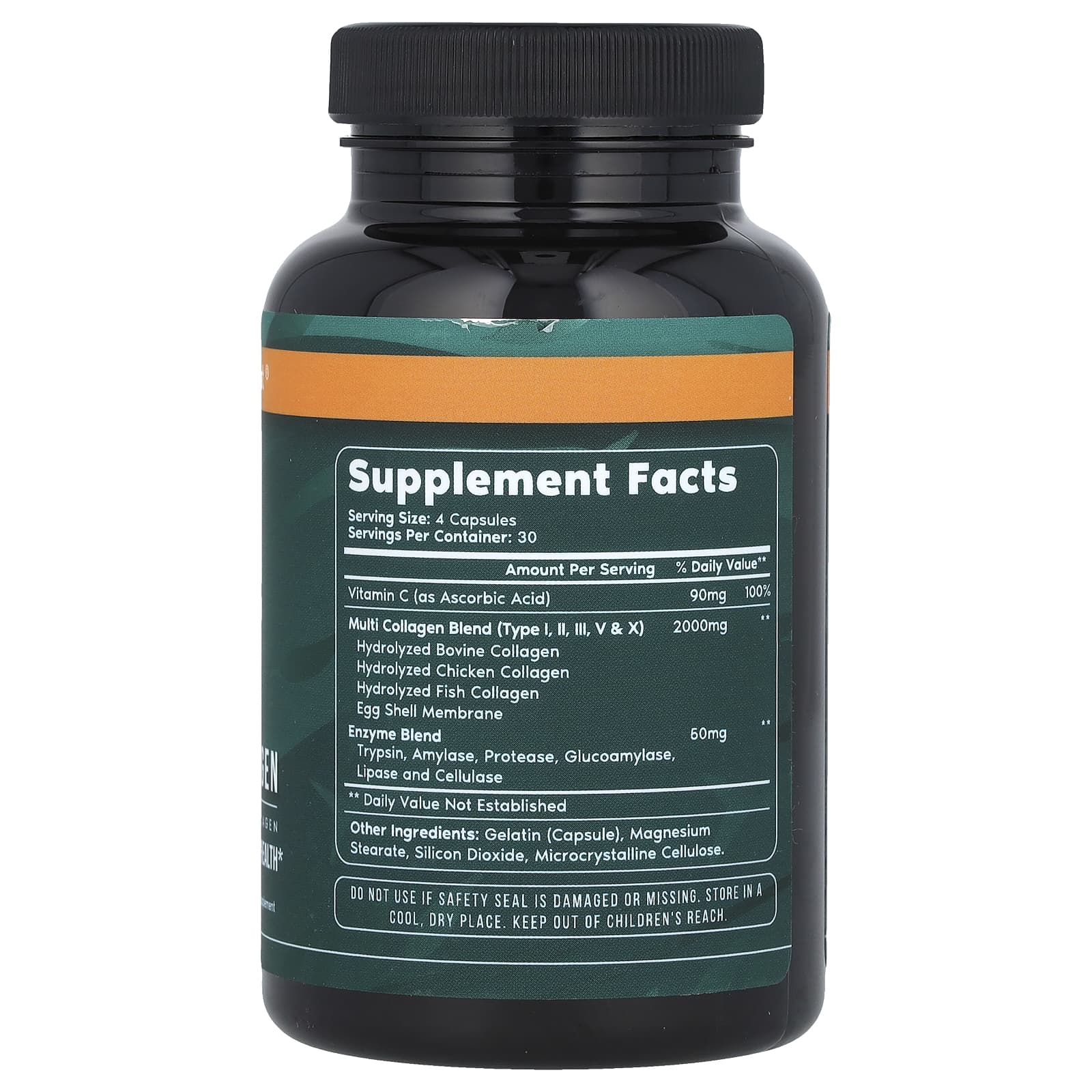 Primal Harvest, Мультиколлаген, 120 капсул