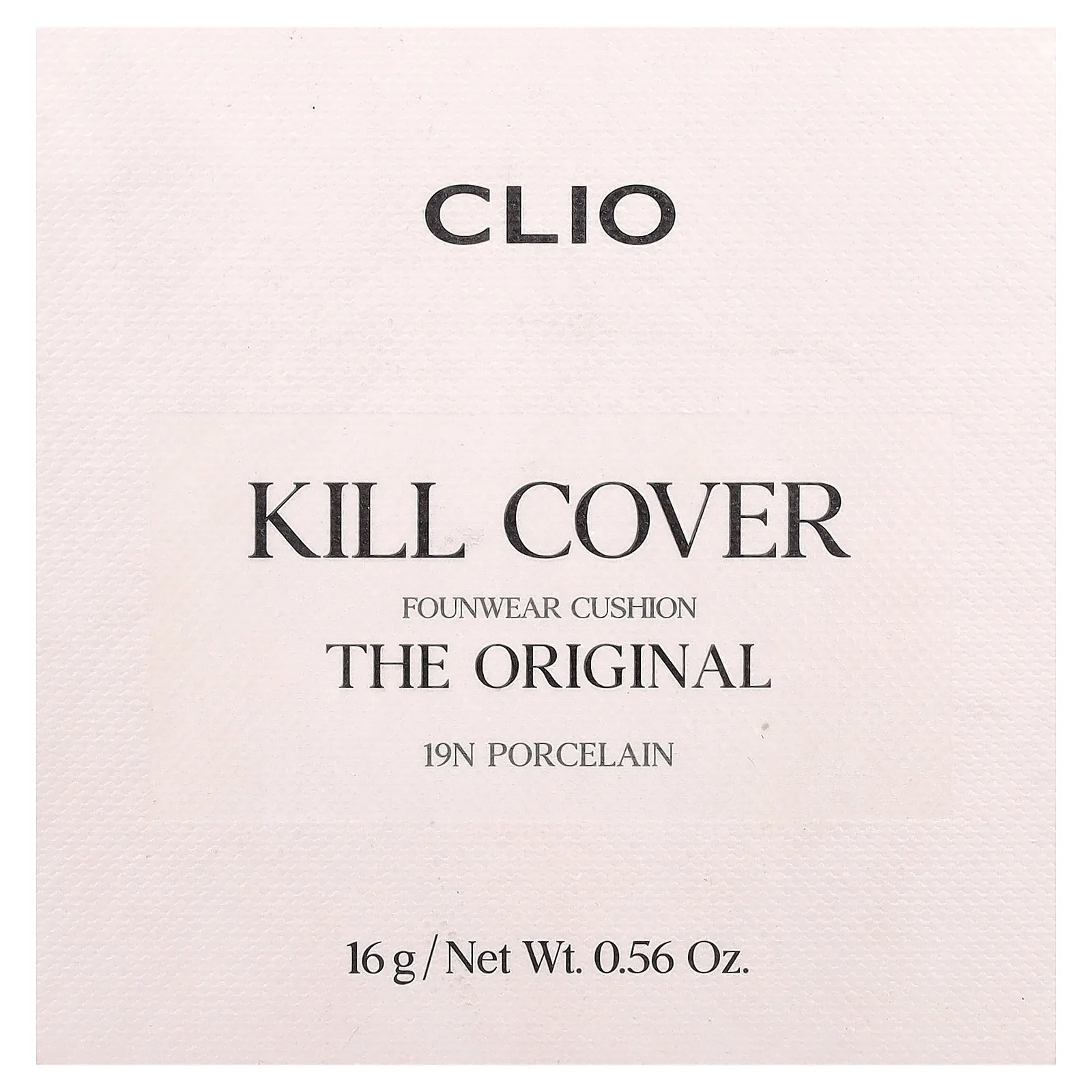 Clio, Death Cover FounWear Cushion, кушон, 19N фарфоровый, 16 г (0,56 унции)