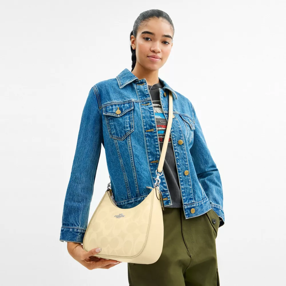 Сумка COACH Teri Hobo Bag In Signature Canvas
