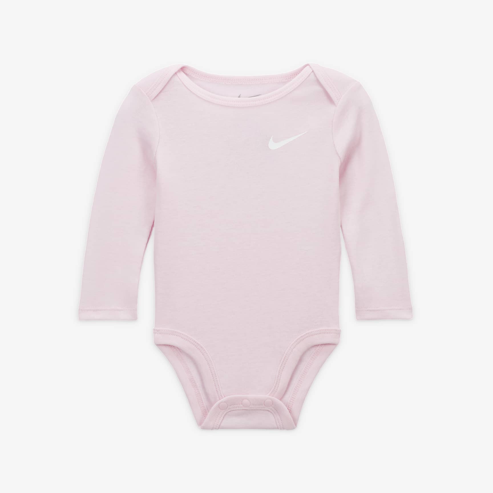 Nike Essentials Baby (0-9M) 3-Pack Long Sleeve Bodysuits