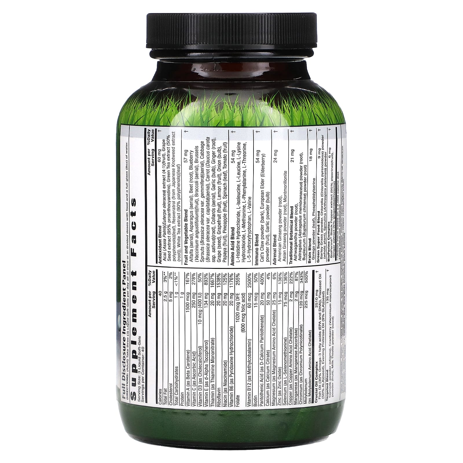 Irwin Naturals, Women's Living Green Liquid-Gel Multi, мультивитаминная добавка для женщин, 120 желатиновых капсул