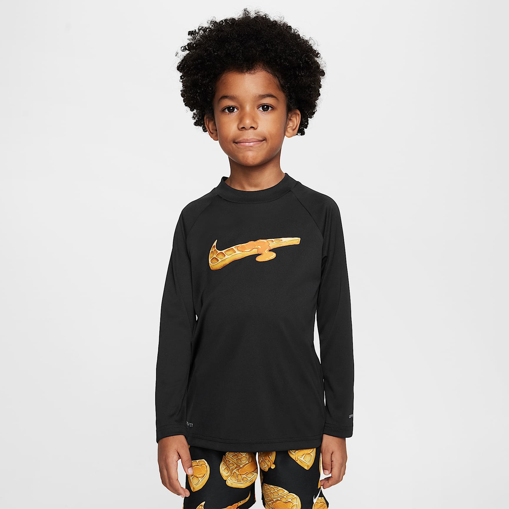 Nike Swim Hydroguard Little Kids' Long-Sleeve Top