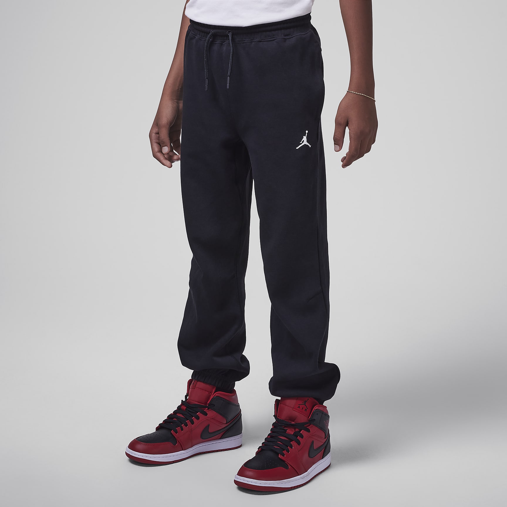 Jordan Dri-FIT Sport Big Kids' Statement Hoop Fleece Pants