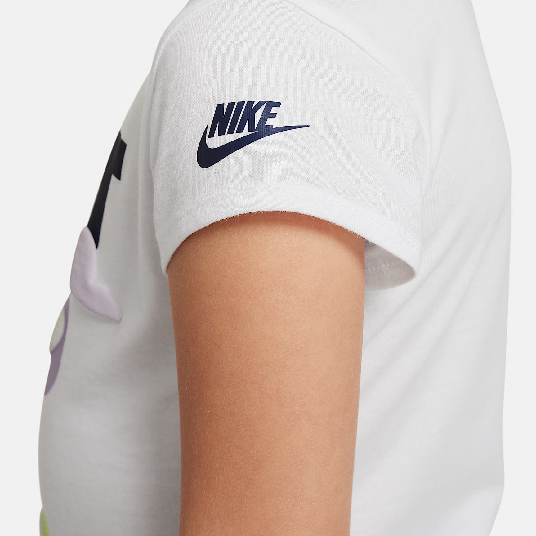 Nike Sweet Swoosh "Just Do It" Little Kids' Graphic T-Shirt