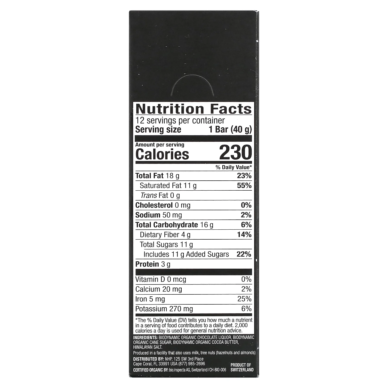 Dr. Mercola, Solspring, биодинамический темный шоколад, 70% какао с гималайской солью, 12 плиток по 40 г (1,41 унции)