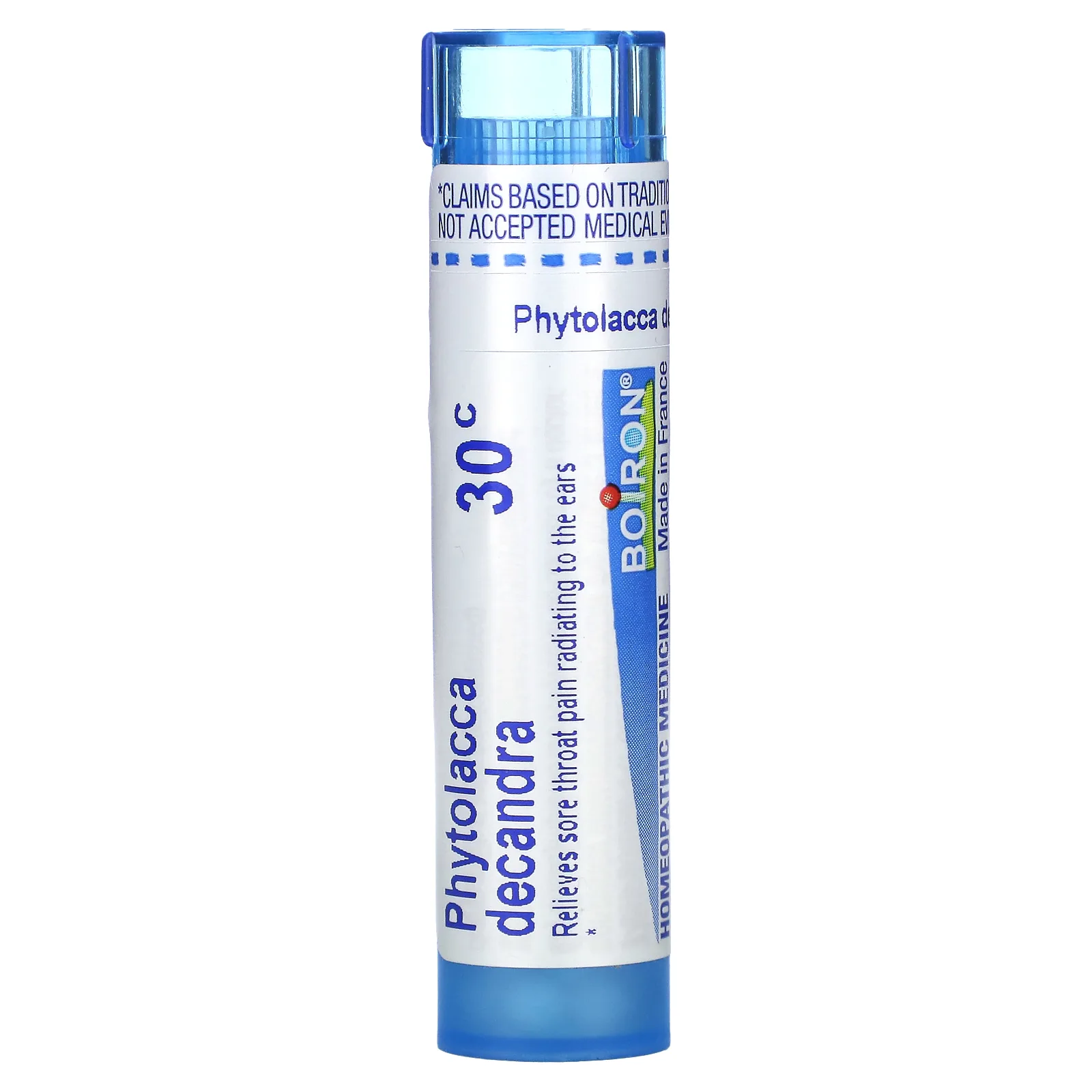 Boiron, Phytolacca Decandra, 30C, прибл. 80 гранул
