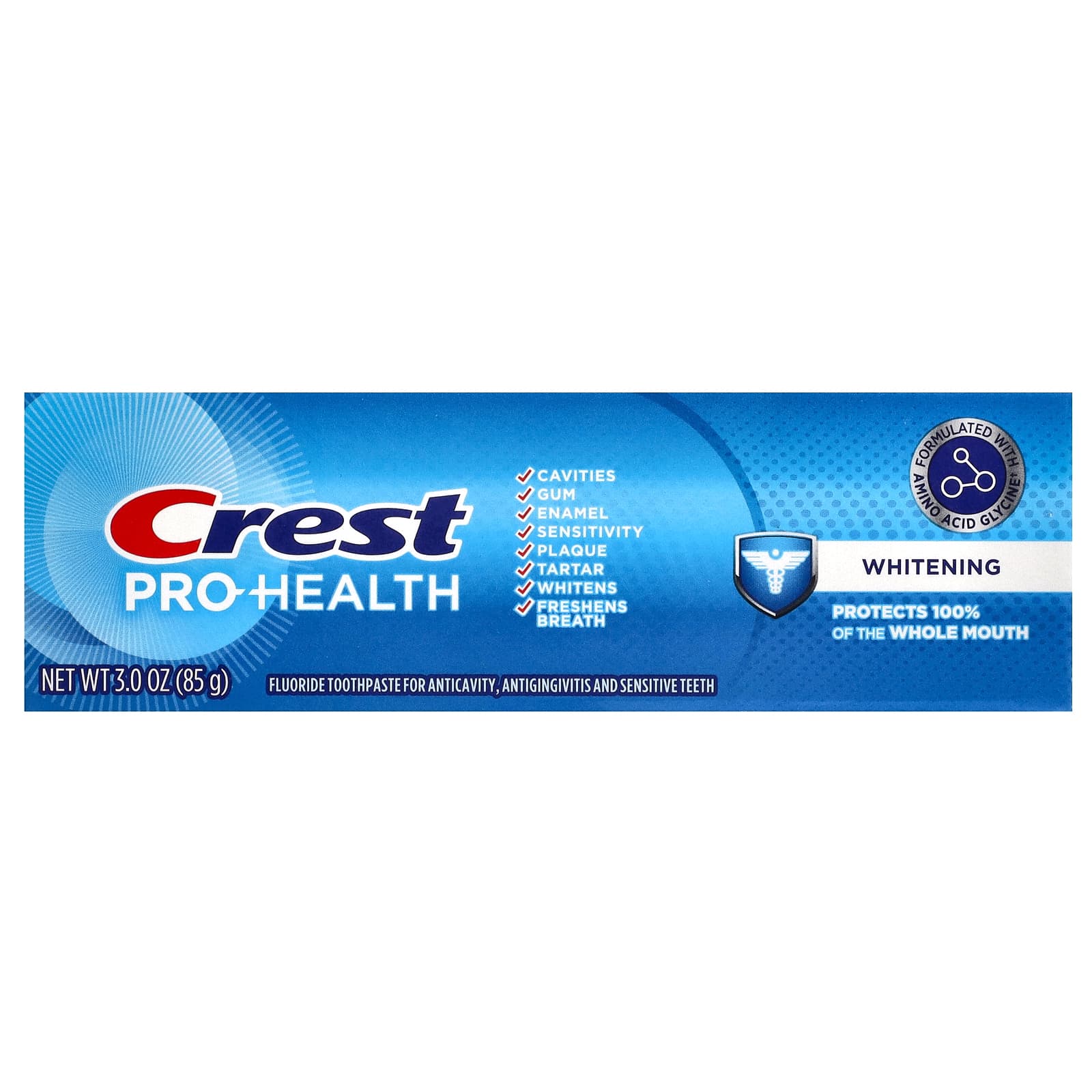 Crest, Pro-Health, зубная паста с фторидом, для отбеливания, 85 г (3 унции)