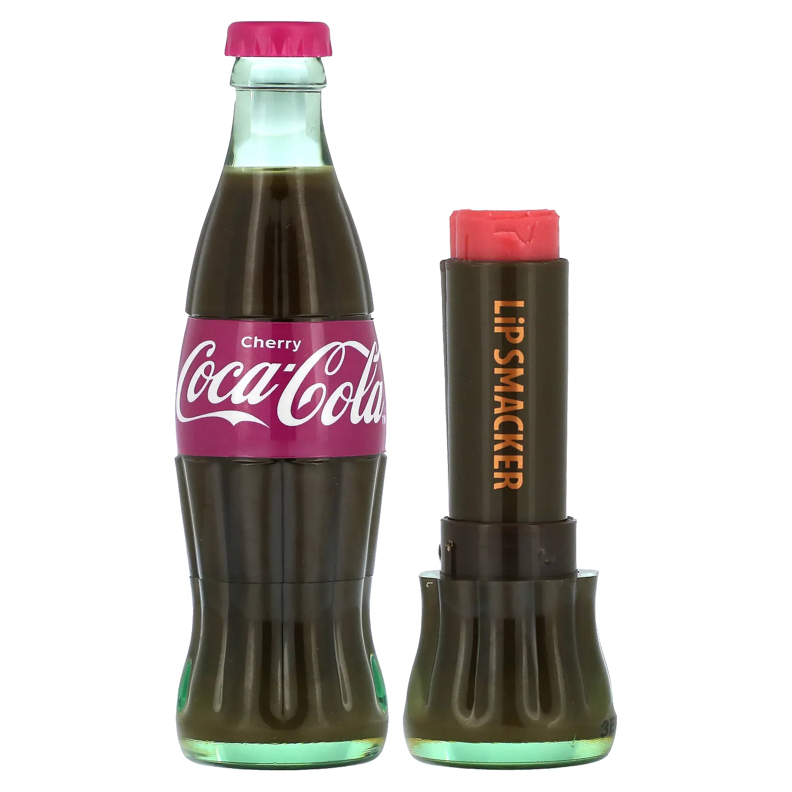 Lip Smacker, Coca-Cola, бальзам для губ, флакон с вишневой колой, 4 г (0,14 унции)