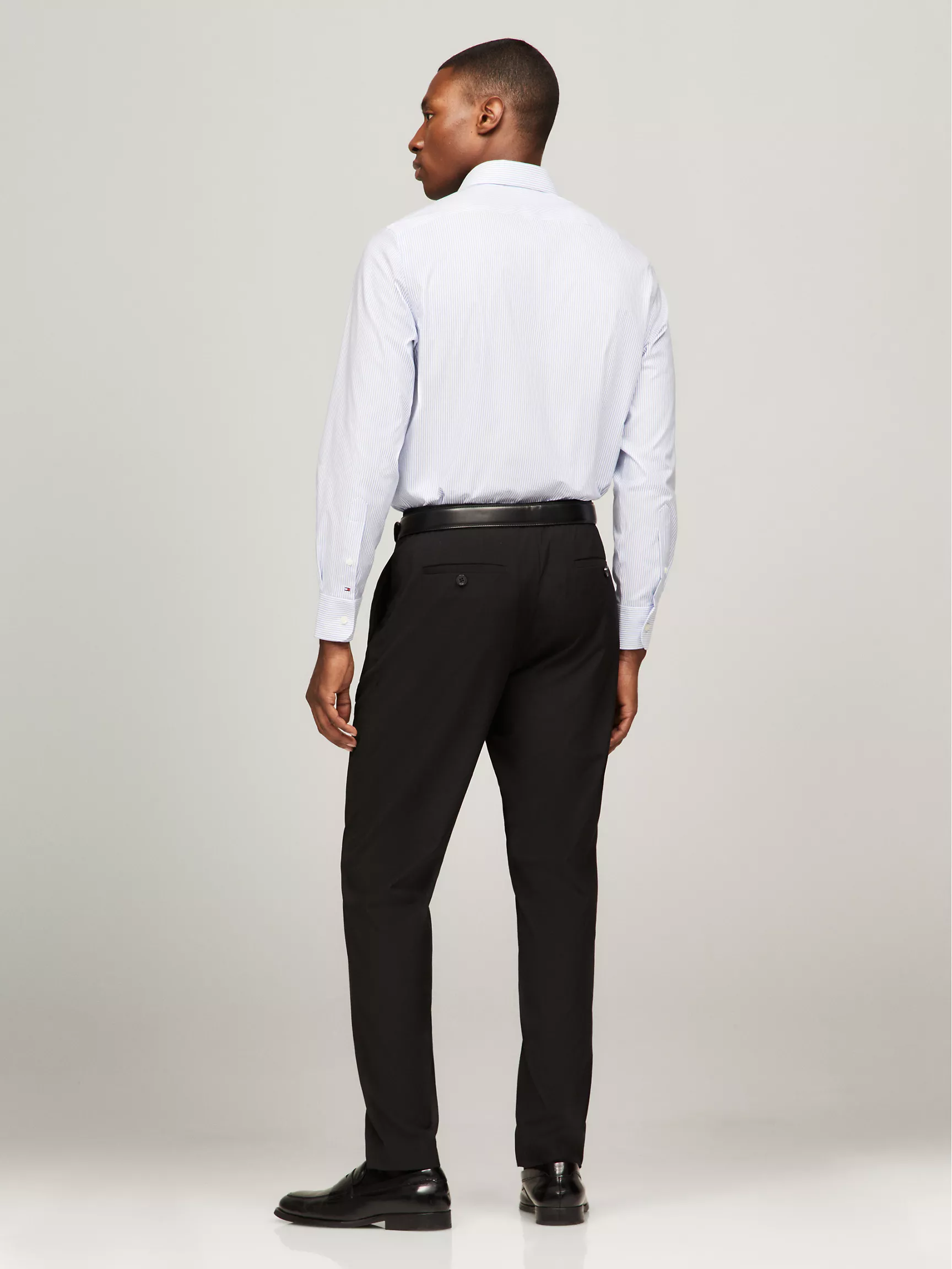 Мужская рубашка Tommy Hilfiger, Приталенная рубашка THFlex в клетку