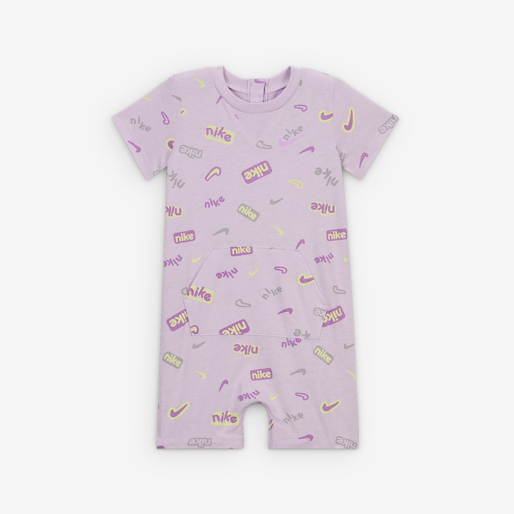 Nike E1D1 Baby Short Sleeve Short Coverall