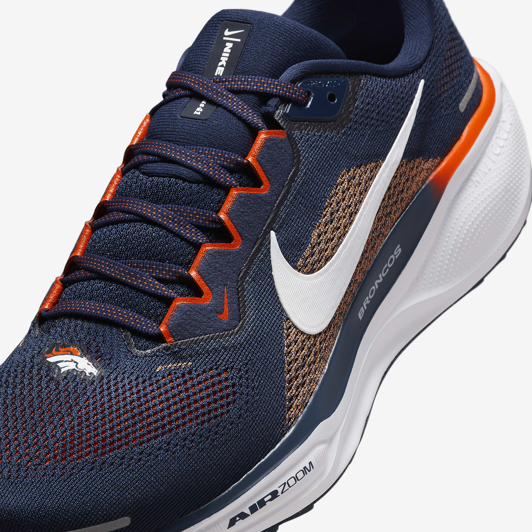 Nike Pegasus 41 NFL Denver Broncos Men's Road Running Shoes