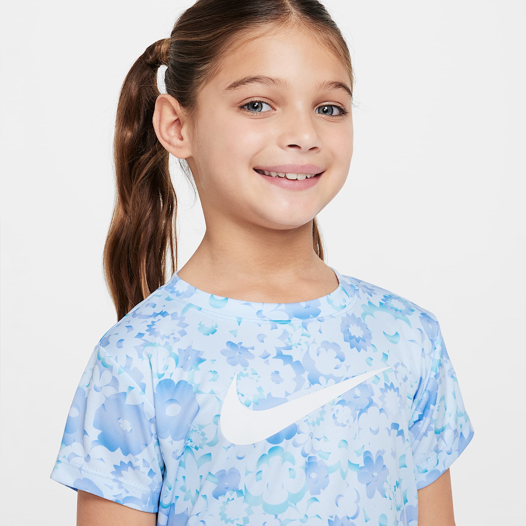 Nike Flow-Ral Little Kids' 2-Piece Colorblocked Tempo Set