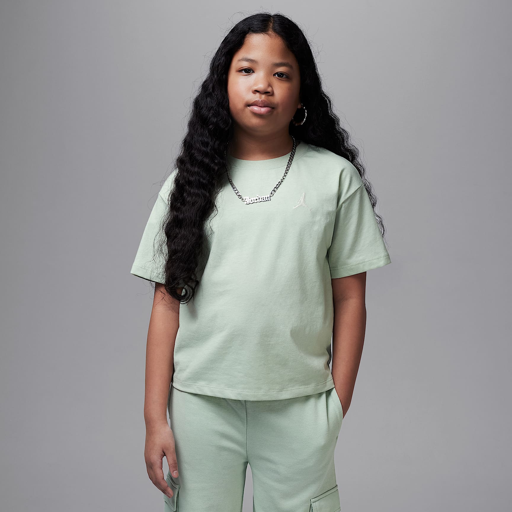 Jordan Brooklyn Essentials Big Kids' T-Shirt